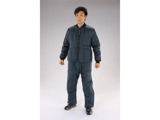 防寒服上下セット Navy XL エスコ EA915GM-44