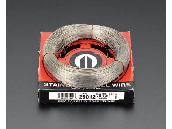 ミュージックワイヤー ステンレス 0.152mm×3121m エスコ EA951A-0.1Aの通販は