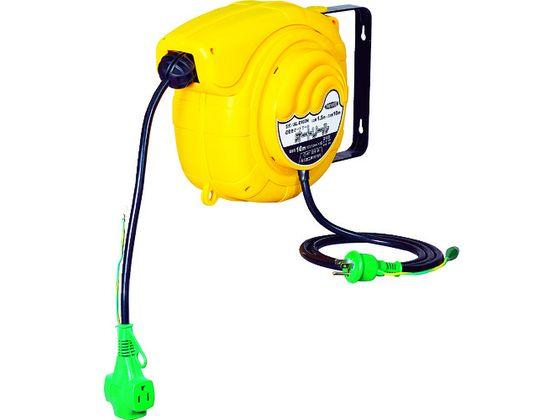 日動/自動巻きリール オートリール 100V 3芯×10m アース付 AL-E10 日動工業 3072738の通販は