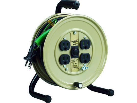 TRIENS コードリール100V 1.25sq×3心×10m [SCS-310B] SCS310B 販売単位：1 送料無料 TRIENS コードリール100V 1.25sq×3心×10m ▽386-6524 SCS-310B