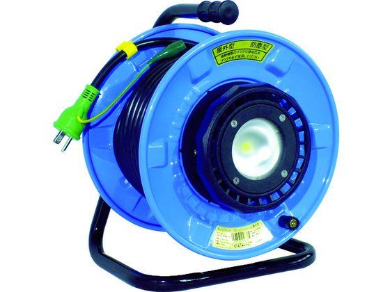 日動/電工ドラム 防雨防塵型LEDライトリール(照明付ドラム) 漏電 日動工業 4866240