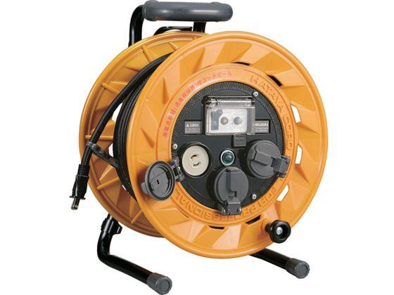 BR型 単相100V型ブレーカーリール 20m(抜止め) ハタヤリミテッド 1063138の通販は