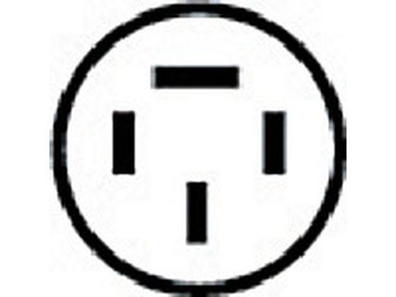 三相200V型ブレーカーリール 3.5スケア電線 30mアース付 20A ハタヤリミテッド 1055097の通販は