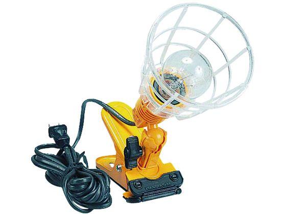 軽便ランプ 単相100V 100W耐震電球付 電線5m ハタヤリミテッド 3703576