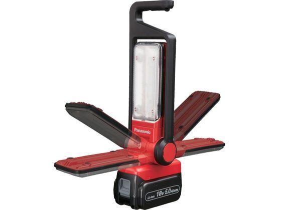 工事用充電LEDマルチ投光器(本体赤色) パナソニックライフソリューションズ 8688590 投光器・フラッドライト