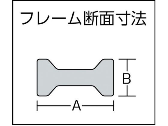 F型クランプ深型 口開300mmフトコロ300mm トラスコ中山 4901061の通販