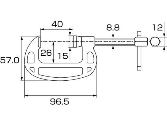 シャコ万力スタンダード(B型) 38mm ロブテックス 3616886 クランプ・バイス