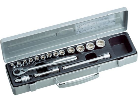 ソケットレンチセット 差込角9.5mm 17点セット ＴＯＮＥ 1165500の通販は