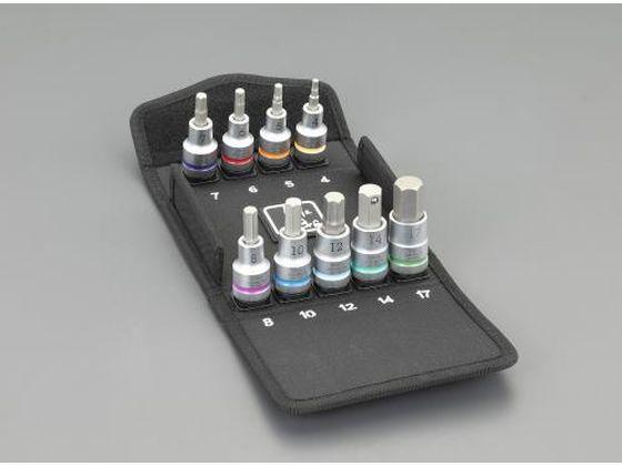 ８本組/ 6-22mm 両口スパナ EA615K-1 エスコ 8本組⁄ 6-22mm 両口スパナ EA615K-1 入数：1組