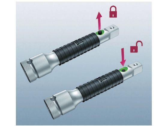 スタビレー (3/8SQ)スピンナーハンドル(424-2K)(12061010) 424 Stahlwille(スタビレー) 3⁄8SQ ラチェットハンドル (樹脂グリップ付き) _Stahlwille