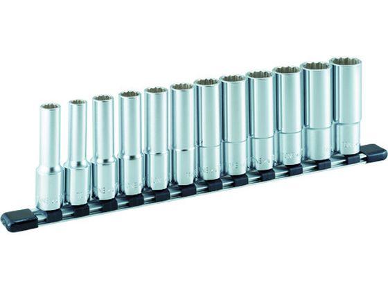 ディープソケットセット(12角・ホルダー付) 12pcs ＴＯＮＥ 3956377の通販は