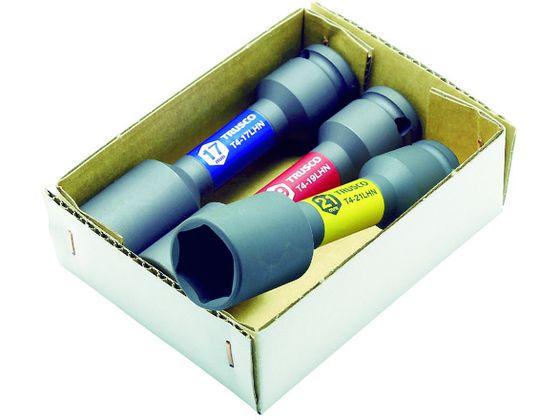 薄肉ホイルナットロングソケット3個セット 差込角12.7 トラスコ中山 8191206の通販は