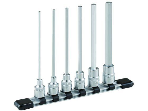 超ロングヘキサゴンソケットセット(ホルダー付)6pcs ＴＯＮＥ 8188708の通販は 7,675円