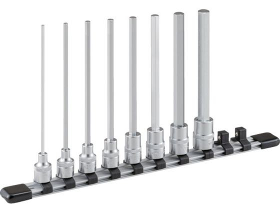 超ロングヘキサゴンソケットセット(ホルダー付)8pcs ＴＯＮＥ 8188709の通販は