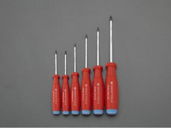 [TORX] ドライバーセット イジリ止付 6本組 エスコ EA573MGの通販は