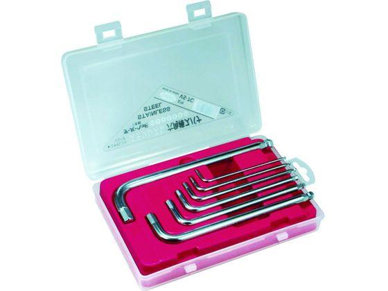 六角棒スパナ ステンレス製 テーパーヘッド セミロング セット エイト 4012844の通販は