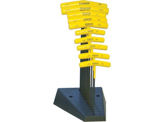 ボンダス/ボールポイント六角T-ハンドル インチ セット10本組(3／32-3 ボンダス ジャパン 3275043の通販は