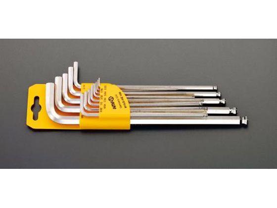 [Ball-Hex] キーレンチ ロング 0.05-3／8 13本組 エスコ EA573GG-190の通販は 5,400円