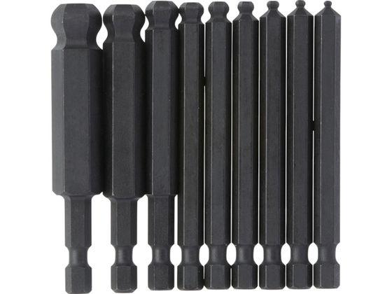 ボールポイント・パワービット セット9本組(2-12mm) ボンダス ジャパン 8108222の通販は