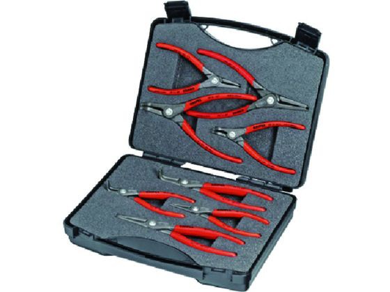 002125 8本組 スナップリングプライヤー KNIPEX 8363367