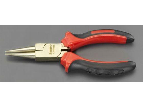 プライヤー ラウンドノーズ ノンスパーキング 150mm エスコ EA643GC-6の通販は 9,483円