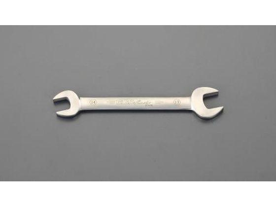 両口スパナ チタン合金製 14×17mm エスコ EA615TA-10の通販は