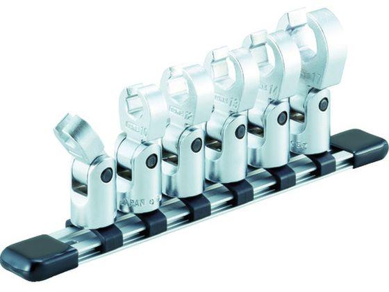 フレックスクロウフットレンチセット(ホルダー付) 6pcs ＴＯＮＥ 3964582の通販は