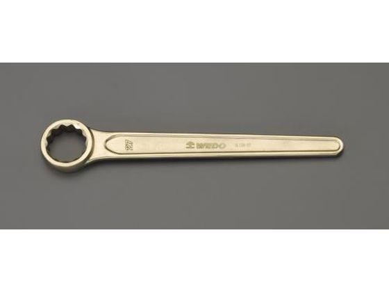 27mm 片口めがねレンチ ノンスパーキング EA642LF-27 エスコ ESCO エスコ 27mm 打撃めがねレンチ(ノンスパーキング) EA642LA-127 入数：1