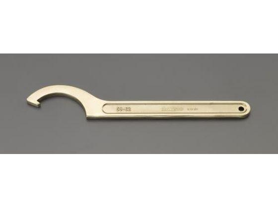 フックレンチ ノンスパーキング 45-50mm エスコ EA643BL-4の通販は