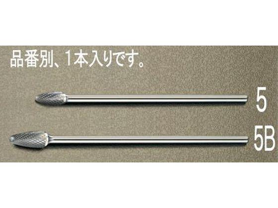 超硬カッター 6mm軸 12×25×175mm エスコ EA819JL-5Bの通販は