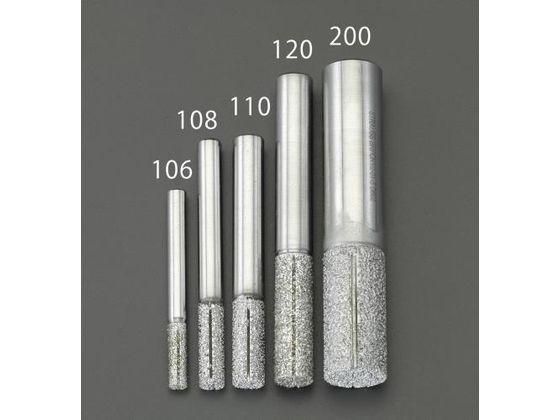 ダイヤモンドルーター 複合材用 円筒 12mm エスコ EA827ES-120