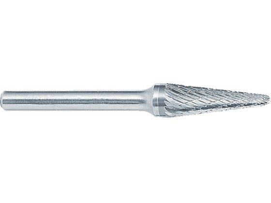 スーパー/スーパー超硬バー ロングシャンク径6mm(テーパー型)ダブルカット スーパーツール 3223035の通販は