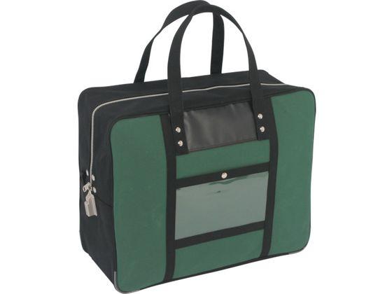 帆布メール用ボストン(LL)SED-1錠付 モスグリーン 三栄産業 1141866の通販は 11,795円