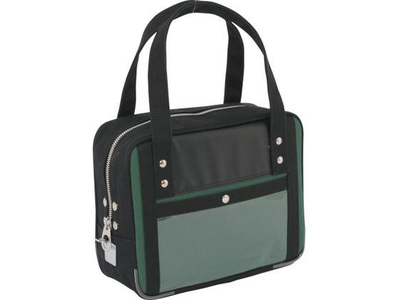 帆布メール用ボストン(SS)馬蹄錠金具付 モスグリーン 三栄産業 1143763