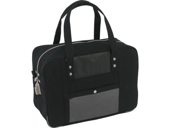 帆布メール用ボストン(M)SED-1錠付 黒 三栄産業 1141879の通販は