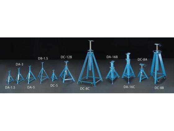Axle スタンド スピンドル式 5.0ton 230-320mm エスコ EA993DC-5の通販は 25,795円