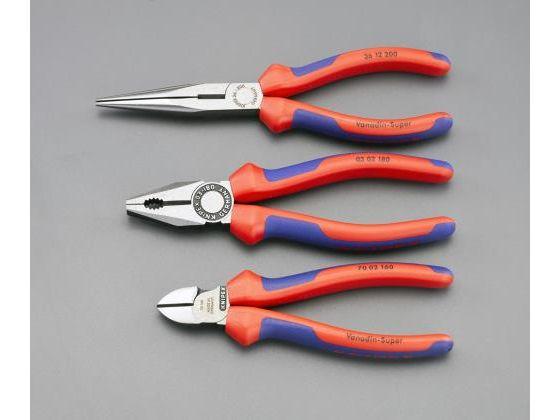 プライヤーセット 3本組 エスコ EA534KS-6の通販は