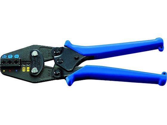 エビ/マルチミニ圧着工具 絶縁被覆付閉端接続子・スリーブ／裸圧 ロブテックス 8290730の通販は 12,332円