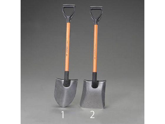 絶縁ショベル 角形 コンポジット 241×292×997mm エスコ EA650BY-2の通販は