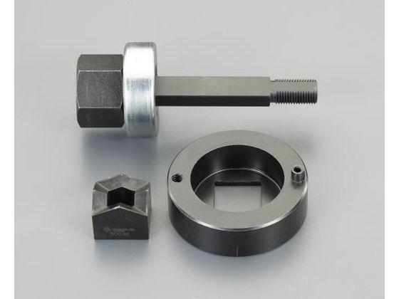 角パンチユニット 15.9×15.9mm エスコ EA620GD-2の通販は 72,710円