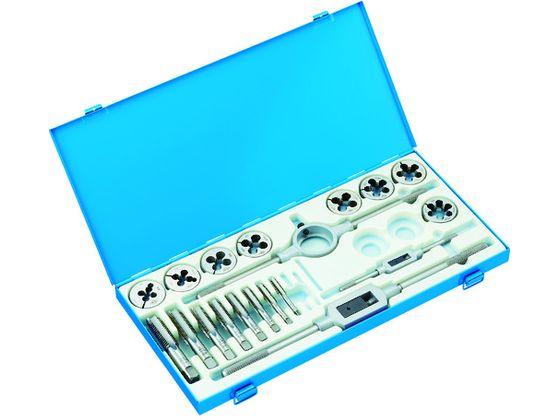 タップダイスセット SKS 10mm〜24mm 並目 トラスコ中山 8549499の通販は