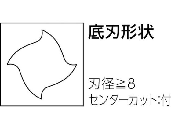 ソリッドエンドミル 京セラ 3398129の通販は