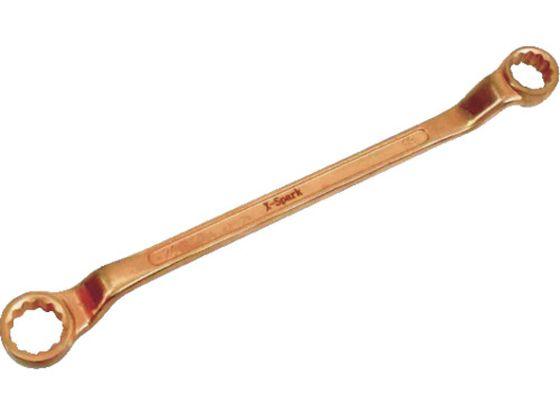 両口メガネレンチ(60度) 二面幅寸法(mm):22×24 ハマコS.S 4208986の通販は