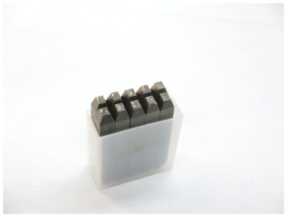 逆数字刻印セット 4mm トラスコ中山 2285070の通販は
