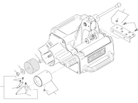 ブラシ ホルダー F／122J Ｒｉｄｇｅ Ｔｏｏｌ Ｃｏｍｐａｎｙ 7883943の通販は 10,309円