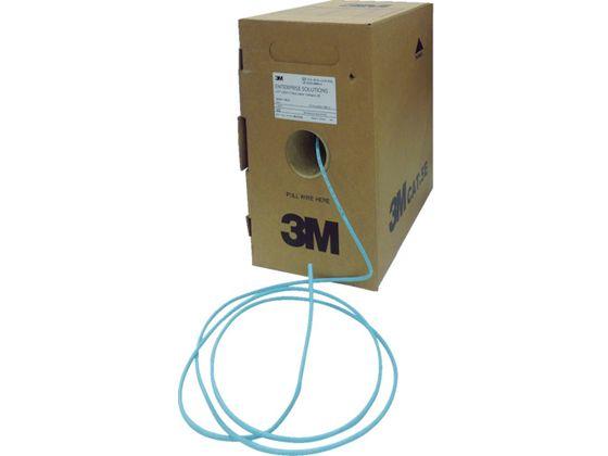 Cat5e UTPエコケーブル 305m ライトブルー (1巻入) コーニングインターナショナル 7724667の通販は