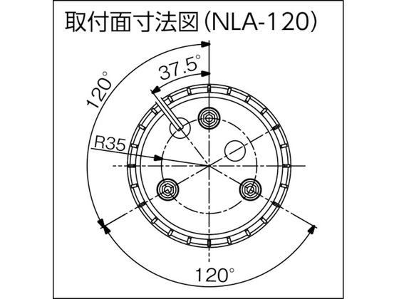 大型LED回転灯 LEDフラッシャーランタン120 100V 黄 日動工業 8357586