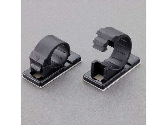 ケーブルクランプ 粘着付 7.5mm 100個 エスコ EA947FA-107