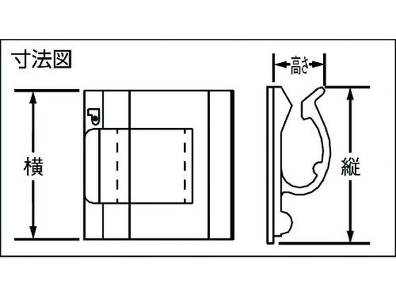 パンドウイット/固定具 コードクリップアクリル系粘着テープ付ナチュラル100 パンドウイットコーポレーション 7311630