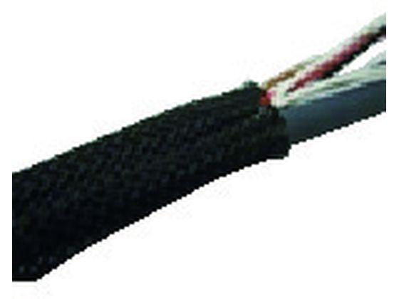 ノンハロゲン網チューブ12mm×10m トラスコ中山 2075900の通販は